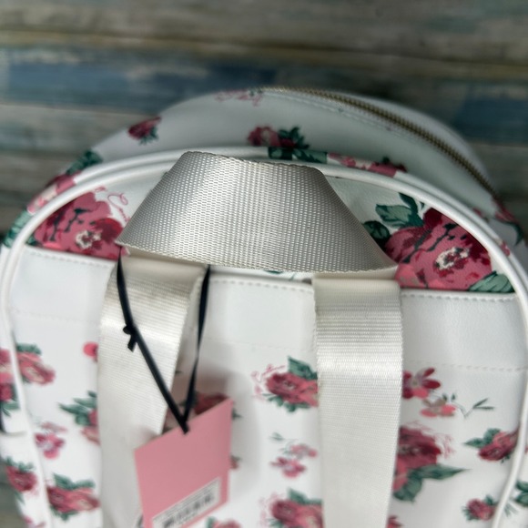 Juicy Couture Backpack Flowers Rose Floral Design Cottage Prairie - Picture 5 of 10